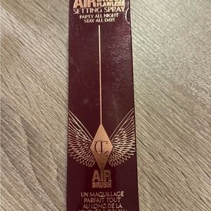 Charlotte Tilbury Airbrush Flawless Setting Spray - Burgundy and Gold